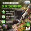 DEUBA® Composteur de jardin 800 L plastique noir Voir les images du produit 2