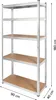 Regał metalowy magazynowy 2w1 5 półek garażowy 180x90x40cm Podgląd zdjęcia produktu 13