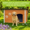 Outentin Hundehütte Outdoor Winterfest für Große Hunde – Produktbild-Vorschau 6
