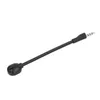 A black microphone boom with a 3.5mm connector on a white background. Podgląd zdjęcia produktu