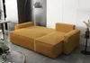 A modern living room with a yellow sectional sofa. Náhled obrázku produktu