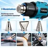 Accu heteluchtpistool 21V, 500W, 300/550°C, 250/500 L/min, Productafbeelding-voorbeeld 3
