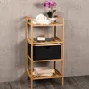 KESPER Badregal aus Bambus mit Korb – - – 44 x 33 x 93 cm – Produktbild-Vorschau 4
