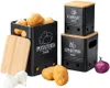Kartoffel Aufbewahrungsbox 3er Set, Aufbewahrung Kartoffeln Produktbild-Vorschau 1