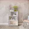 KOMTO Bücherregal  60 cm breit, weiß, Bücherregal mit 3 Produktbild-Vorschau 2