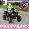 COSTWAY dětská elektrická čtyřkolka 24V, 2místná dětská Náhled obrázku produktu 4