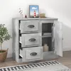 vidaXL Sideboard Betongrau 70x35,5x67,5 cm Holzwerkstoff Produktbild-Vorschau 3