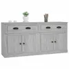 Sideboards 2 Stk. Grau Sonoma Holzwerkstoff , Kommoden Produktbild-Vorschau 4