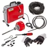Rohrreinigungsgerät DRG400 Rohrreinigungsmaschine Rohrreiniger Set 500W 400U/min online günstig kaufen 926744 22218 336569 4031765222181 stabilo-fachmarkt.de Dema Produktbild-Vorschau