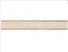 Juteband mit mittiger Spitze 4cm x 5m Rolle natur braun / Produktbild-Vorschau 4