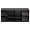 KESPER® Schuhschrank mit Sitzkissen, grau, für 10 Paar Produktbild-Vorschau 1