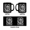 Heavy Metal statt Volksmusik Tasse mit Totenkopf Produktbild-Vorschau 4