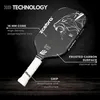 Zcebra Pickleball The Queen Raquette de pickleball Noir Voir les images du produit 3