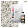 Steinteppich SET Marmorkies 25kg + PU-Bindemittel für 2,5m² 4/8mm Ice Grau Produktbild-Vorschau