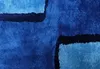Bond Tiefblau Badteppich 60x90 cm | 20–25 mm Hochflor | Produktbild-Vorschau 4