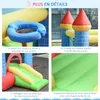 Outsunny Château gonflable pour enfants avec trampoline Voir les images du produit 7