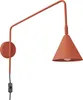 Wandleuchte NOX roter Ocker 1xE14 10W Stahl 30x61x14cm Produktbild-Vorschau 1