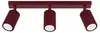 Plafonnier KARBON 3L bordeaux 3xGU10  10W aluminium Voir les images du produit 1
