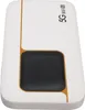 A white and gold mobile hotspot device with a black screen area. Podgląd zdjęcia produktu
