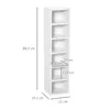 HOMCOM Lot de 2 étagères colonnes Armoire de Rangement Voir les images du produit 5