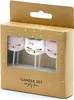 PartyDeco SCS-4, Świece, Czarny, Złoto, Różowy, Biały, 6 Podgląd zdjęcia produktu 1