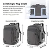 Reiserucksack Handgepäck 51*37*18 CM Reiserucksack Rucksack Produktbild-Vorschau 5