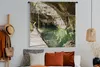 MuchoWow® Wandteppich Wandbehang See inmitten von Höhlen in Produktbild-Vorschau 4