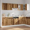 vidaXL 11-tlg. Küchenschrank-Set Lyon Altholz-Optik Produktbild-Vorschau 7