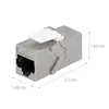 kwmobile 12x Keystone Modul für CAT 6A Kabel - 10 Gbit/s Produktbild-Vorschau 3