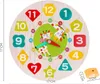 Drevené hodiny na triedenie tvarov na učenie Puzzle na Náhľad obrázku produktu 2