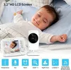 Babyphone, 3,2-Zoll Baby-Monitor, 2,4 GHz Baby-Kamera, mit Produktbild-Vorschau 2