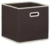 4 ks skládacích boxů s uchem, čtvercové, 30 x 30 cm, Náhled obrázku produktu 8