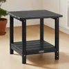 Mesa auxiliar VEVOR, de plástico, 45x38x44 cm, mesa de Vista previa de la imagen del producto 8