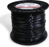 A spool of black trimmer line on a white background. Anteprima dell’immagine prodotto