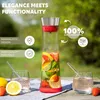 Caraffa in vetro AMISA 1,2 litri Rosso tango Anteprima dell’immagine prodotto 2