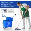 HOMCOM vozík na čistenie, vedro na čistenie, pojazdné Náhľad obrázku produktu 7