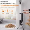 ZMH Tuinkachel 6KW vrijstaande terrasverwarmer met glazen Productafbeelding-voorbeeld 6