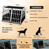 CADOCA® Hundetransportbox Aluminium Hundebox Kofferraum Produktbild-Vorschau 2