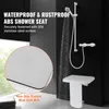 SucceBuy Siège de douche pliable en ABS, 15,7 x 16,7 pouces Voir les images du produit 2