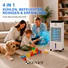 ZENET ZET-483 Climatiseur Mobile: Rafraichisseur d'Air Voir les images du produit 9