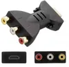2 pezzi - Adattatore HDMI a 3 RCA (video-audio) - Anteprima dell’immagine prodotto 1