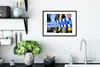 MuchoWow® MuchoWow® Gerahmtes Poster Polizei-Reifen 40x30 Produktbild-Vorschau 4