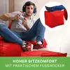 Green Bean® 2er Set Sitzsack + Hocker "Cozy+Cube" - mit EPS Produktbild-Vorschau 3