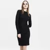 Urban Classics Kurzes Kleid Damen Ladies Rib Dress schwarz Produktbild-Vorschau 13