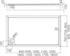 AQUABAD® Duschwanne Komplettset Basic Smooth White 90x120cm Produktbild-Vorschau 8