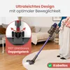Aspirateur 2en1 à main et balai sans fil 300W Violet Voir les images du produit 11