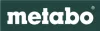 The image shows the brand logo and name 'metabo' in white text on a dark green background. Voir les images du produit