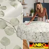 Tischdecke Botanisch Eukalyptus Beigegrau Rund 140cm Produktbild-Vorschau 5