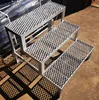 2 Stufen Stahltreppe Außentreppe Freistehend Breite 80 cm Produktbild-Vorschau 9