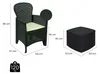 Set de jardin et de balcon Silvertree Tree avec coussins Voir les images du produit 16